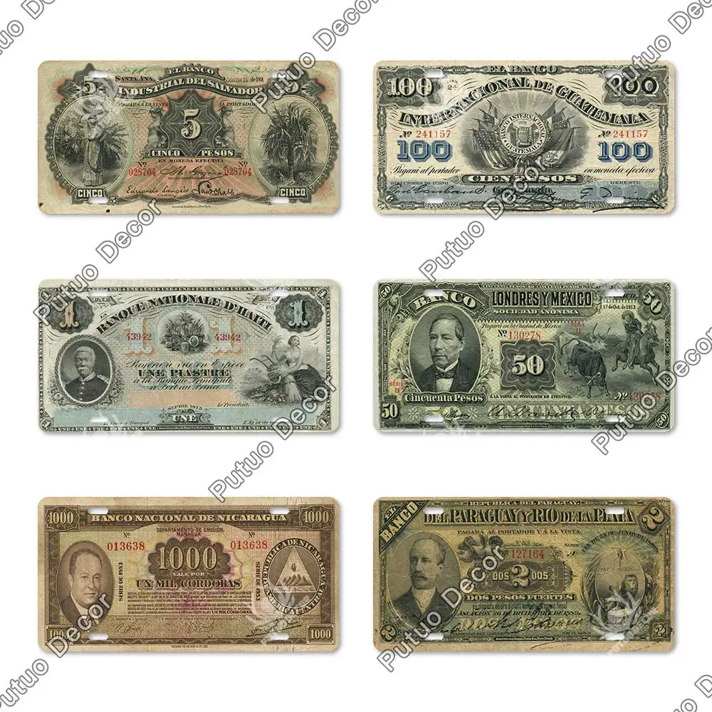 Putuo Decor Money Licenses Plate Plaque Metal Tin Sign Decorative Car Plate for Living Room Man Cave Club Garage Home Wall Decor
Putuo Decor Money Licenses Plate Plaque Metal Tin Sign Decorative Car Plate for Living Room Man Cave Club Garage Home Wall Decor