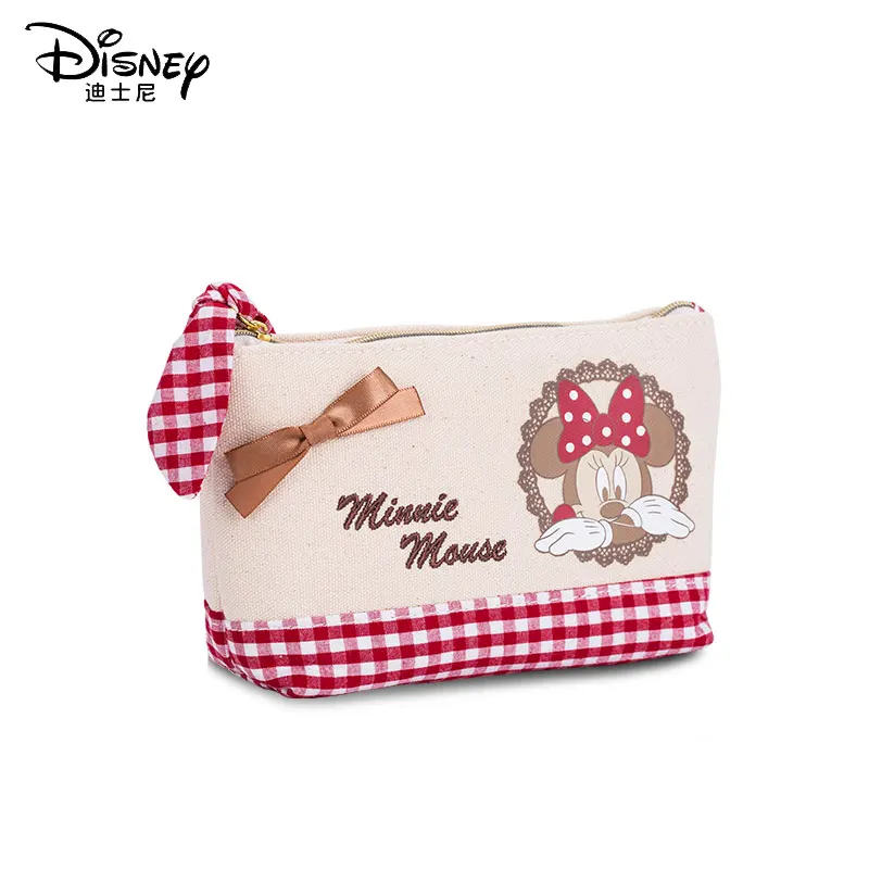 Новый женский кошелек для монет Disney Minnie Модная Портативная сумка телефона