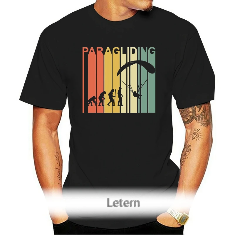 Vintage Retro Paragliding Evolution Special T-Shirt Print T Shirt Men Summer Style Fashion Tee Printed Pure Cotton S
Vintage Retro Paragliding Evolution Special T-Shirt Print T Shirt Men Summer Style Fashion Tee Printed Pure Cotton S