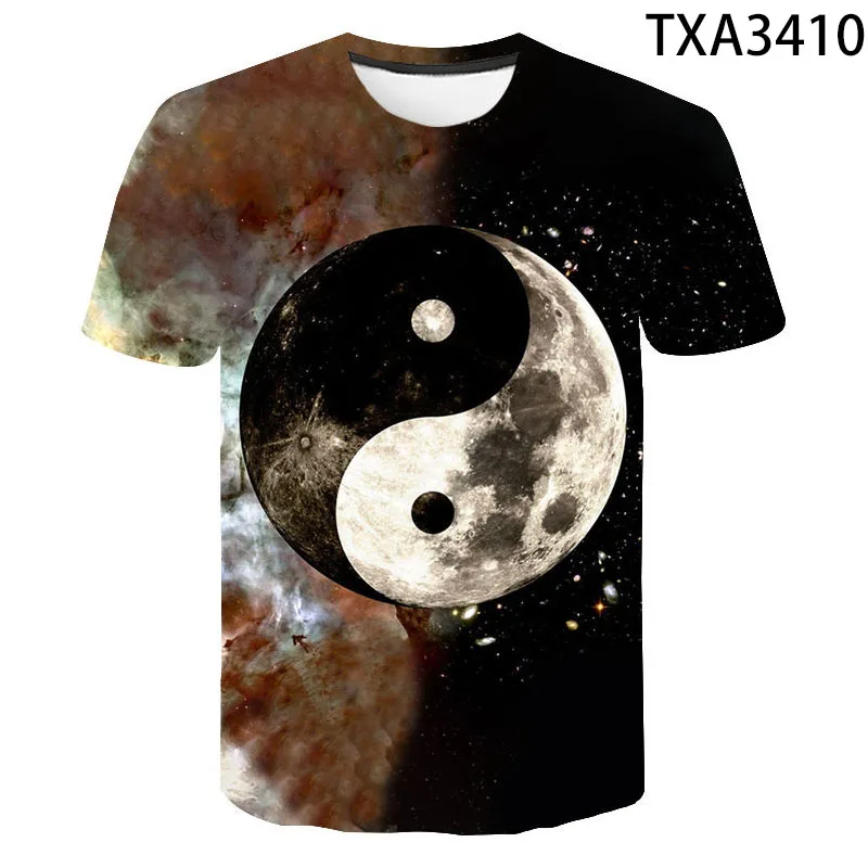 China Yin and Yang Pattern Fashion T-shirt Boy Girl Kids 3D Printed Short Sleeve Casual Men Women Children Cool Tops Summer New
China Yin and Yang Pattern Fashion T-shirt Boy Girl Kids 3D Printed Short Sleeve Casual Men Women Children Cool Tops Summer New