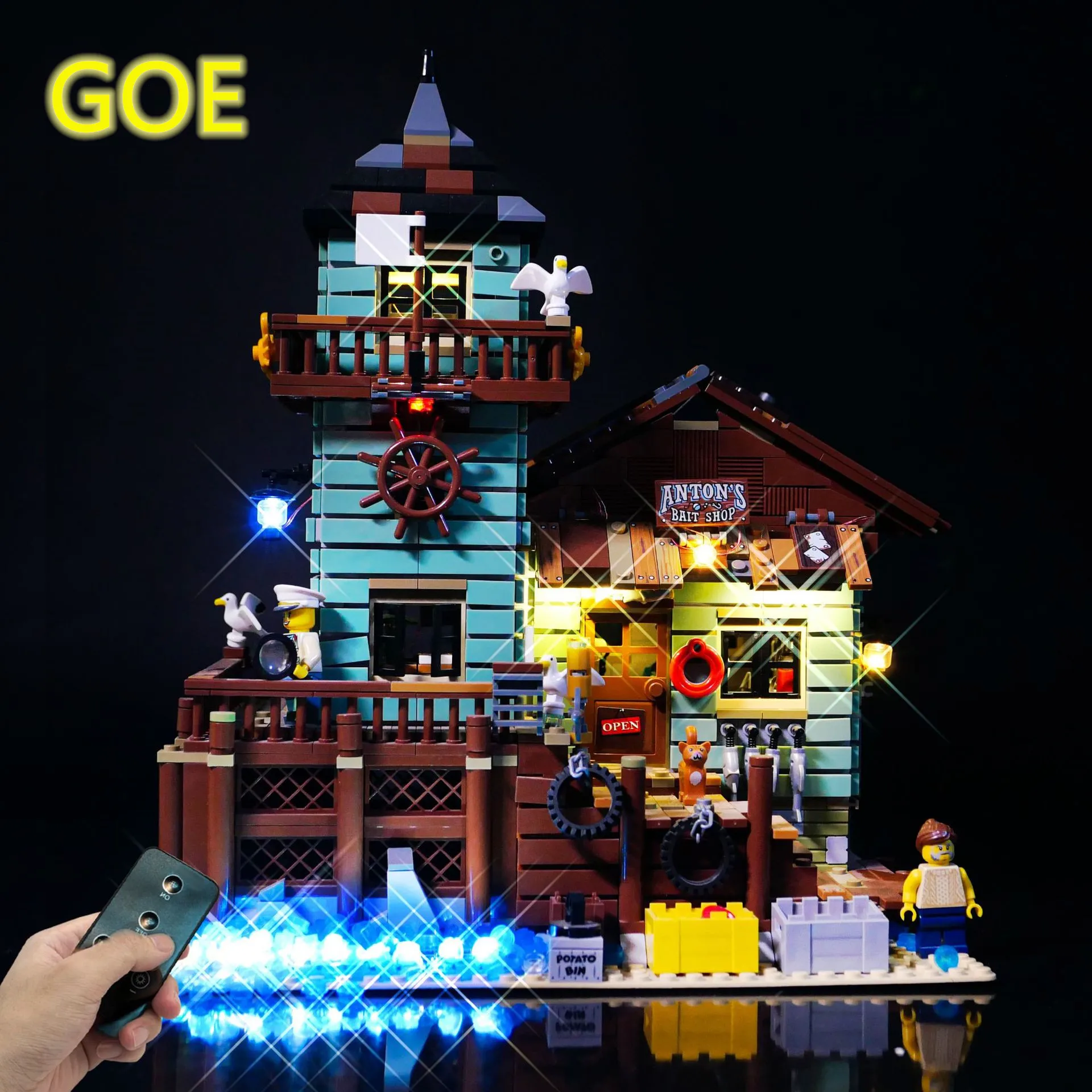 Led Light Kit For Lego 21310 Compatible With Ideas Series Old Fishing Store Building Block Model Lighting Set(Only LED Light inc
Led Light Kit For Lego 21310 Compatible With Ideas Series Old Fishing Store Building Block Model Lighting Set(Only LED Light inc
