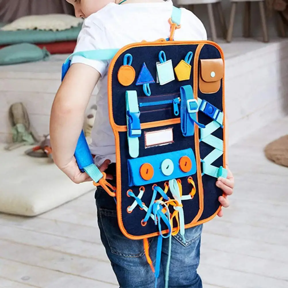 Busy Board Portable Intellectual Development Long-lasting Busy Board Montessori Toys for Preschool Learning
Busy Board Portable Intellectual Development Long-lasting Busy Board Montessori Toys for Preschool Learning