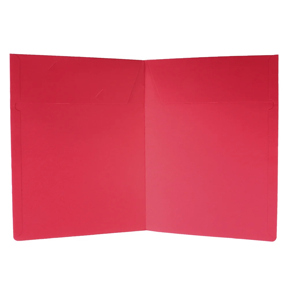12Pcs A4 2Pockets Kraft Paper File Folder Brown Holder Document Folder Office Project File Presentation Folder (Red)
12Pcs A4 2Pockets Kraft Paper File Folder Brown Holder Document Folder Office Project File Presentation Folder (Red)