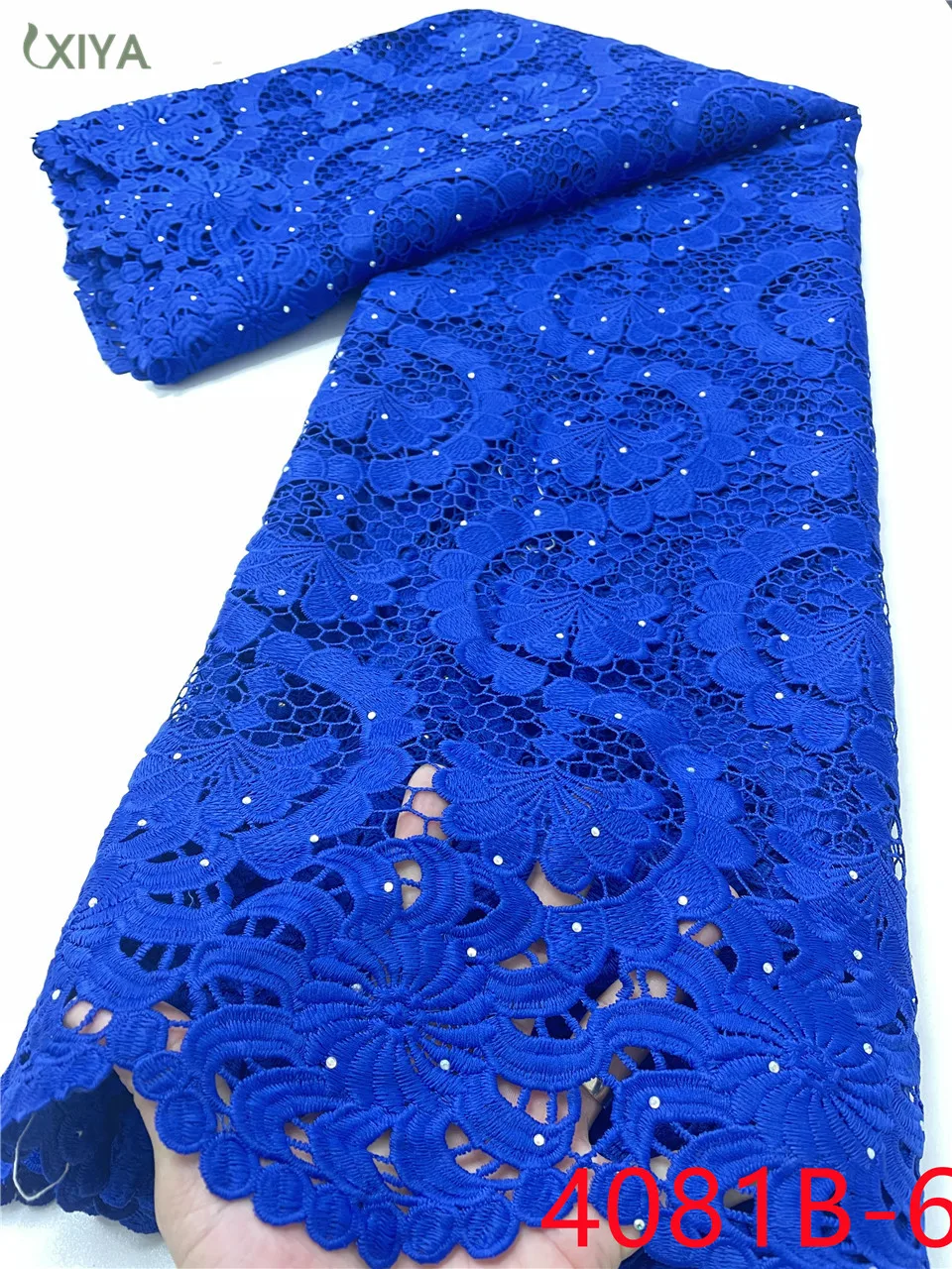Royal Blue African Cord Lace Embroidery Guipure Lace Fabrics with Stones Nigerian Tissue Lace for Wedding Dress APW4081B
Royal Blue African Cord Lace Embroidery Guipure Lace Fabrics with Stones Nigerian Tissue Lace for Wedding Dress APW4081B