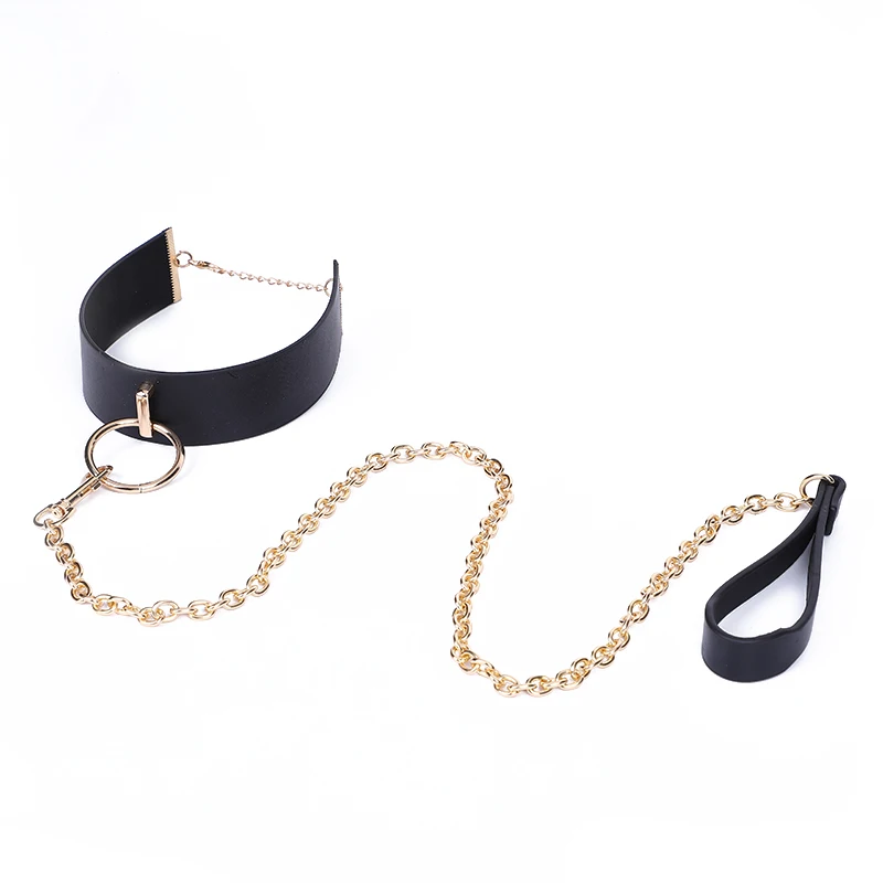 2021 Новый край масла с отверстиями для вентиляции и все черный ремешок с пряжкой шеи комплект с Тяговая цепь пикантные в ошейнике вязка Juguetes ...
2021 Новый край масла с отверстиями для вентиляции и все черный ремешок с пряжкой шеи комплект с Тяговая цепь пикантные в ошейнике вязка Juguetes ...