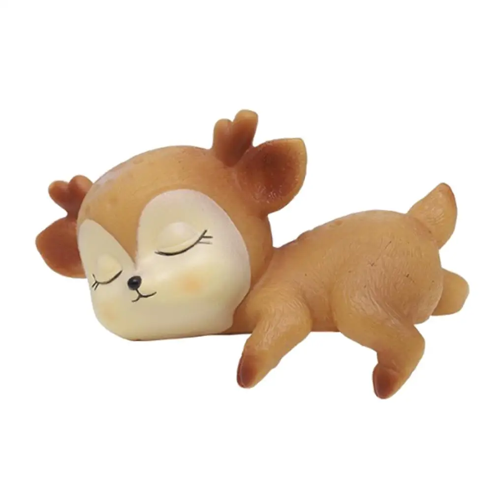4x Resin Sleeping Baby Deer Mini Elk Christmas Ornaments Decoration Cute for Home Garden Car Christmas Party Decor
4x Resin Sleeping Baby Deer Mini Elk Christmas Ornaments Decoration Cute for Home Garden Car Christmas Party Decor