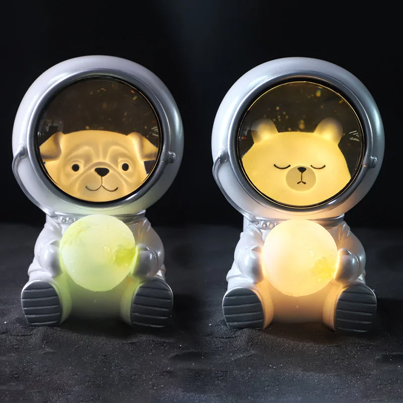 LED Night Light Creative Galaxy Guardian Astronaut Animal Cute Pet Resin Bedroom Decoration Atmosphere Lamp Kids Toys Gift
LED Night Light Creative Galaxy Guardian Astronaut Animal Cute Pet Resin Bedroom Decoration Atmosphere Lamp Kids Toys Gift
