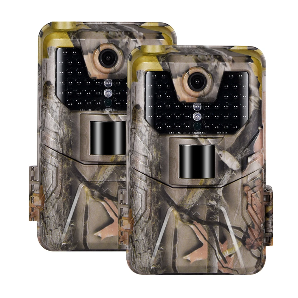 2PCS WIFI900 Wifi APP Bluetooth Control Trail Camera Wild Hunting Camera 24MP 1296P Night Vision Wildlife Surveillance Cam
2PCS WIFI900 Wifi APP Bluetooth Control Trail Camera Wild Hunting Camera 24MP 1296P Night Vision Wildlife Surveillance Cam