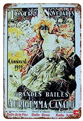 Grandes Bailes Aurigemma Canado Tin Sign Wall Retro Metal Bar Pub Poster Metal 12x8 Inches
Grandes Bailes Aurigemma Canado Tin Sign Wall Retro Metal Bar Pub Poster Metal 12x8 Inches