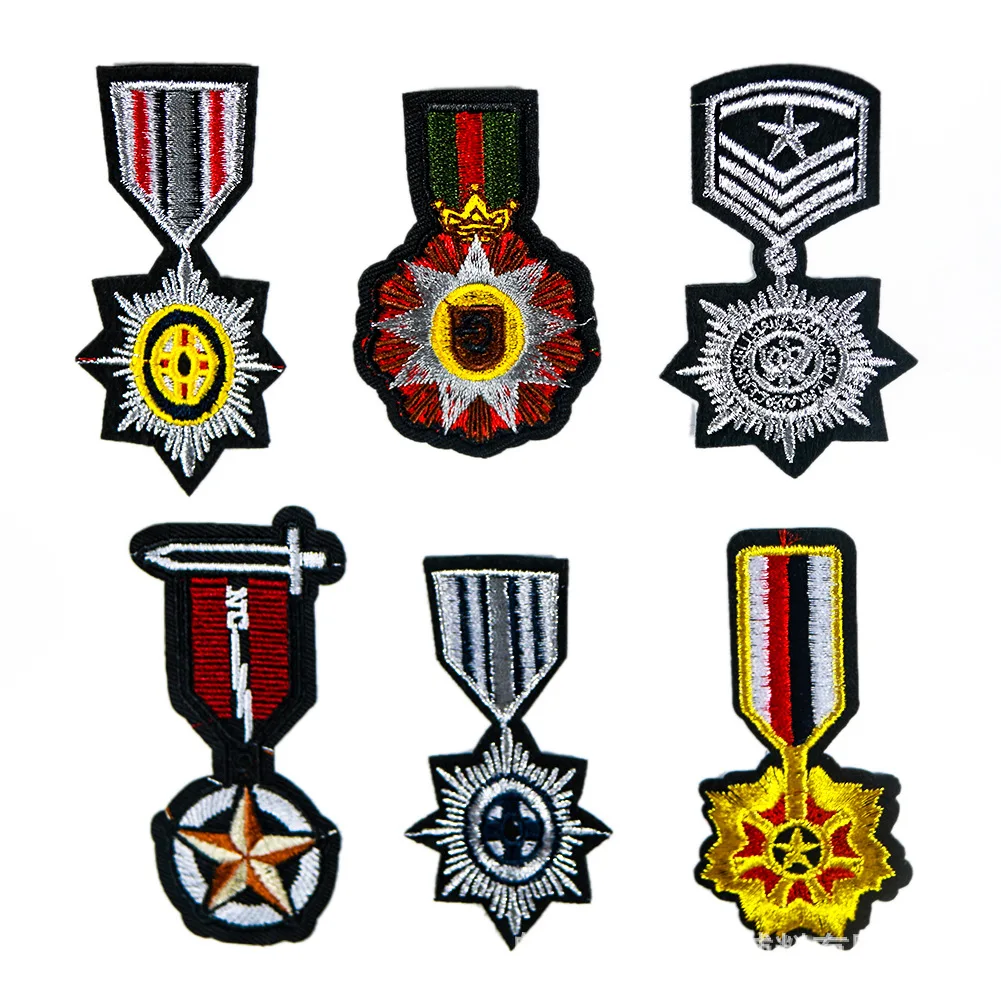Classic Military Epaulette Badge Sticker Badge Cloth Patches Embroidery iron on Appliques Cloth Jacket Bags Decoration DIY
Classic Military Epaulette Badge Sticker Badge Cloth Patches Embroidery iron on Appliques Cloth Jacket Bags Decoration DIY