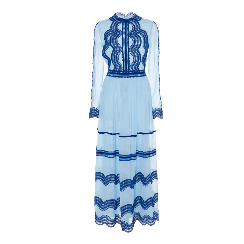 2021 Long Sleeve Long Maxi Dress Women Spring Summer Runway Designer High Quality Vintage Retro Elegant Boho Dresses Female Robe
2021 Long Sleeve Long Maxi Dress Women Spring Summer Runway Designer High Quality Vintage Retro Elegant Boho Dresses Female Robe