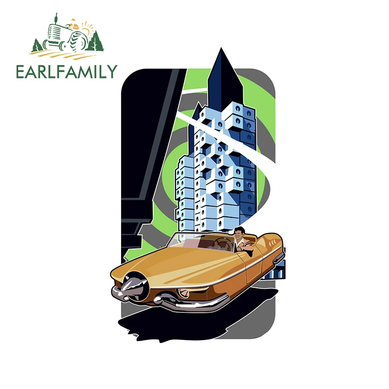 Фото EARLFAMILY 13 см x 8 для Retrofuturo креативные автомобильные стикеры Граффити стикер