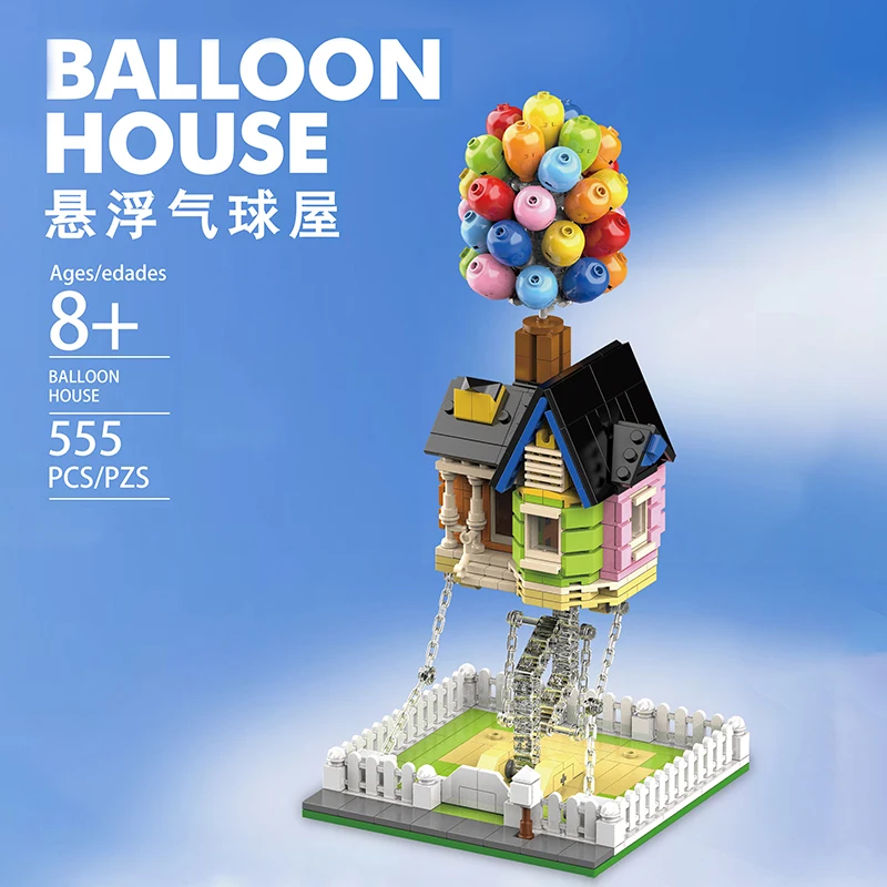 City Idea Sakura Hot Air Balloon Rotating Shining Music Box Bricks Friends Cherry Blossom Diy Creator Building Blocks Toys
City Idea Sakura Hot Air Balloon Rotating Shining Music Box Bricks Friends Cherry Blossom Diy Creator Building Blocks Toys