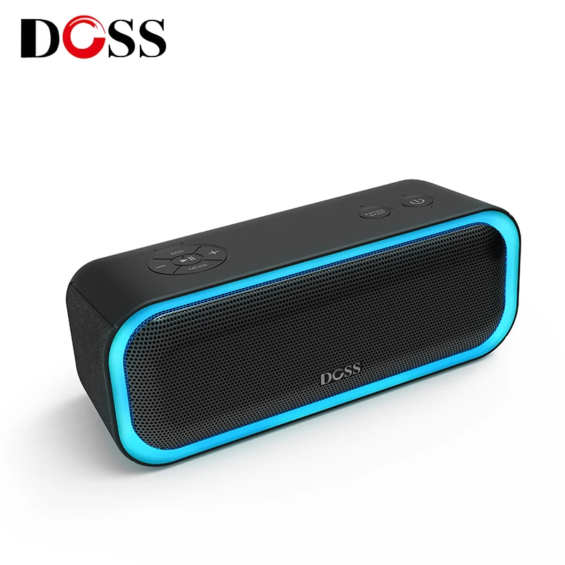 ДОСС мини компьютер Динамик Беспроводной Bluetooth резонирующей коробки Портативный
