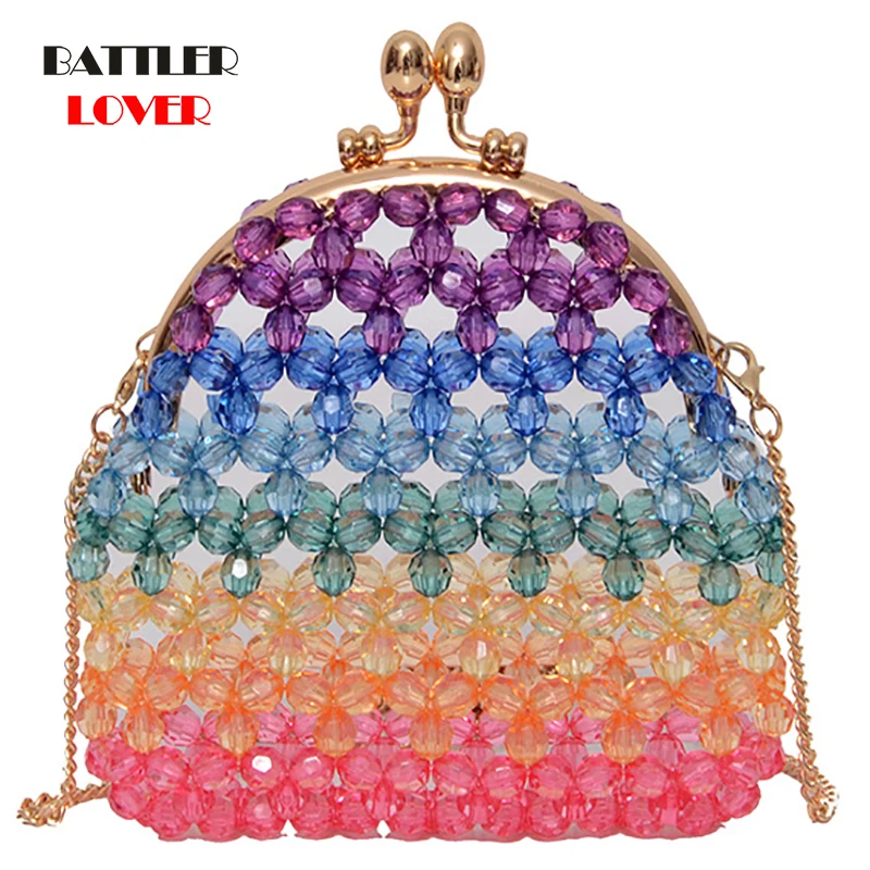 Women Minority Rainbow Messenger Bag 2020 High Quality Handmade Beaded Bag Heavy Work Package Ins Super Fire Handbag
Women Minority Rainbow Messenger Bag 2020 High Quality Handmade Beaded Bag Heavy Work Package Ins Super Fire Handbag