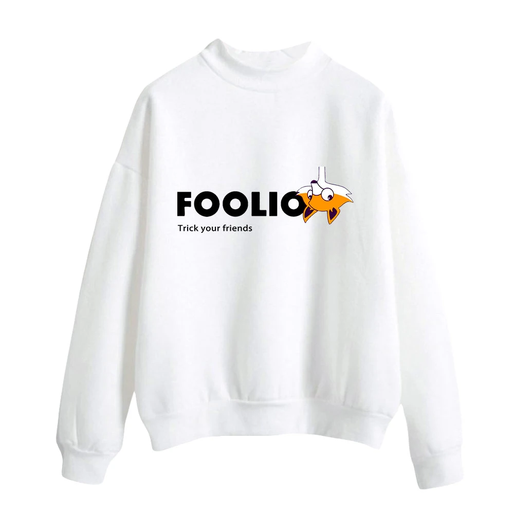 WAWNI Foolio Turtlenecks Casual Tops Thin Sweatshirt Unique Top Loose Sweatshirt Cosplay Pullover Men Women Round Neck 2021
WAWNI Foolio Turtlenecks Casual Tops Thin Sweatshirt Unique Top Loose Sweatshirt Cosplay Pullover Men Women Round Neck 2021