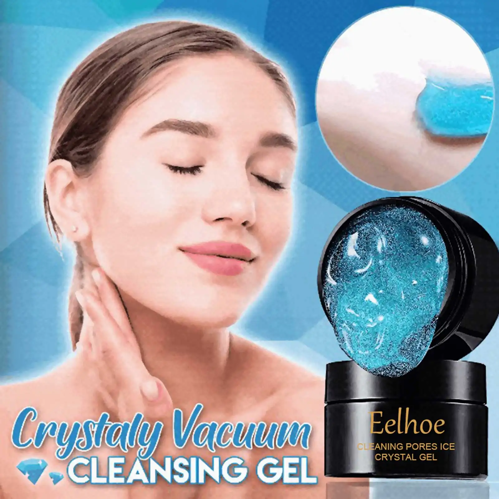 Sodium Hyaluronate Peptide Cleanser Ice Crystal Gel Deep Cleansing To Blackheads Oil Control Moisturizing Skin Brightening Gel
Sodium Hyaluronate Peptide Cleanser Ice Crystal Gel Deep Cleansing To Blackheads Oil Control Moisturizing Skin Brightening Gel