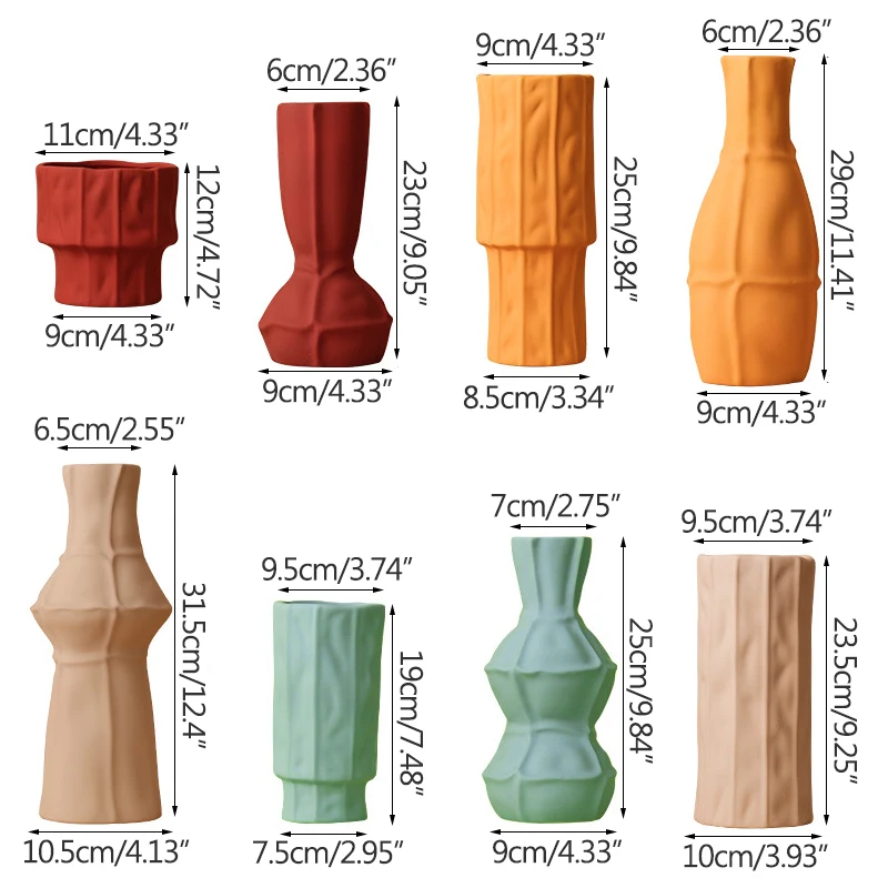 Morandi Glaze Colorful Ceramic Flower Vase Home Decoration Modern Art Flower Vase Plant Holder Desk Hydroponics Decor Figurine
Morandi Glaze Colorful Ceramic Flower Vase Home Decoration Modern Art Flower Vase Plant Holder Desk Hydroponics Decor Figurine