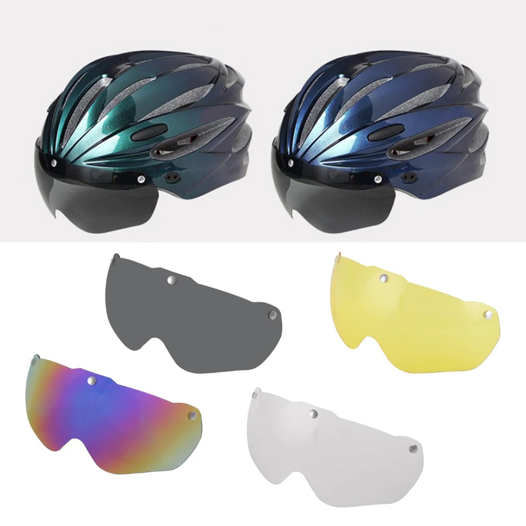 Cycling Helmet Glasses Visor Mountain Road Bike Helmet Goggles Replacement Magnetic Anti-UV Lens
Cycling Helmet Glasses Visor Mountain Road Bike Helmet Goggles Replacement Magnetic Anti-UV Lens