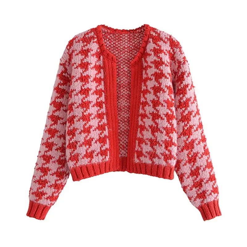 ZA 2021 autumn new women's clothing fashion all-match casual European and American style bird knitted cardigan
ZA 2021 autumn new women's clothing fashion all-match casual European and American style bird knitted cardigan