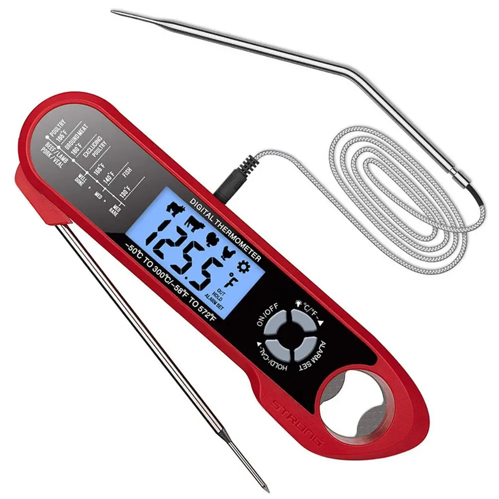 Food Thermometer Digital Kitchen Thermometer Meat Water Milk Cooking Dual Probe BBQ Electronic Oven Waterproof Kitchen Tools
Food Thermometer Digital Kitchen Thermometer Meat Water Milk Cooking Dual Probe BBQ Electronic Oven Waterproof Kitchen Tools