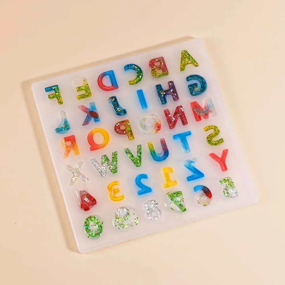 3D Letter Silicone Mold Crystal Epoxy Resin Molds DIY Jewelry Keychain Craft Decor Transparent Mold Home Ornament
3D Letter Silicone Mold Crystal Epoxy Resin Molds DIY Jewelry Keychain Craft Decor Transparent Mold Home Ornament