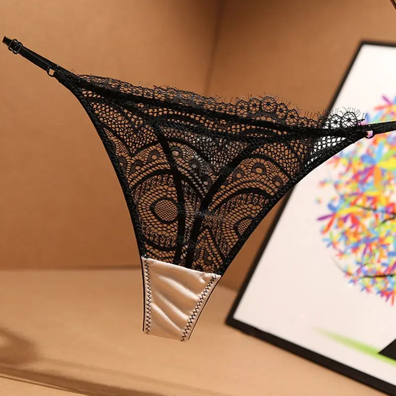 Sexy lingerie Lace Thongs Transparante Underwear Women Sexy Seamless Underpant Low Waist Lingerie Seduction Sexy Panties 
Sexy lingerie Lace Thongs Transparante Underwear Women Sexy Seamless Underpant Low Waist Lingerie Seduction Sexy Panties