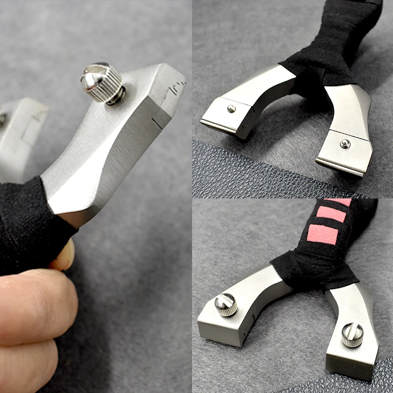 Stainless Steel Slingshot Set Spring Fast Pressure Design Flat Rubber Band Outdoor Shooting Slingshot with Non-slip Sweat Band
Stainless Steel Slingshot Set Spring Fast Pressure Design Flat Rubber Band Outdoor Shooting Slingshot with Non-slip Sweat Band