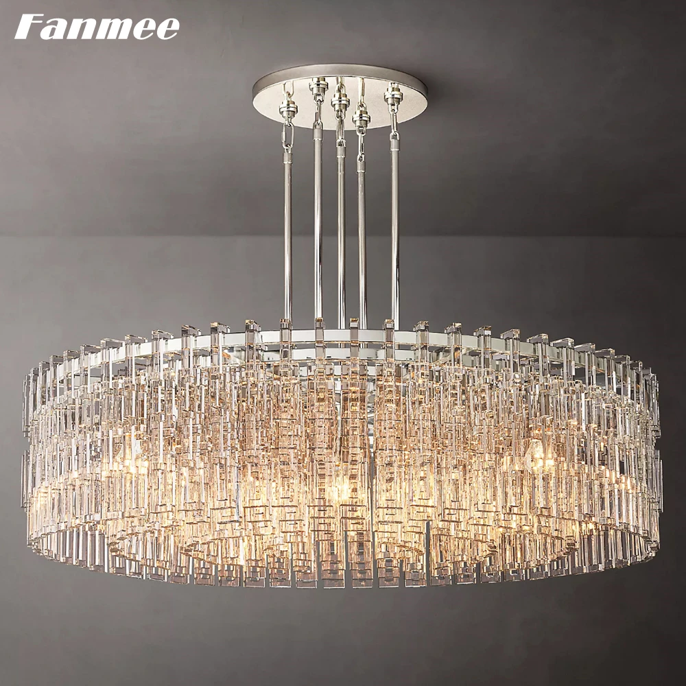 Marignan Round Chandelier Luxury Glass Hanging Chandelier Lamp Modern Ceiling Chandelier Lighting Living Room Decor Luminaria
Marignan Round Chandelier Luxury Glass Hanging Chandelier Lamp Modern Ceiling Chandelier Lighting Living Room Decor Luminaria