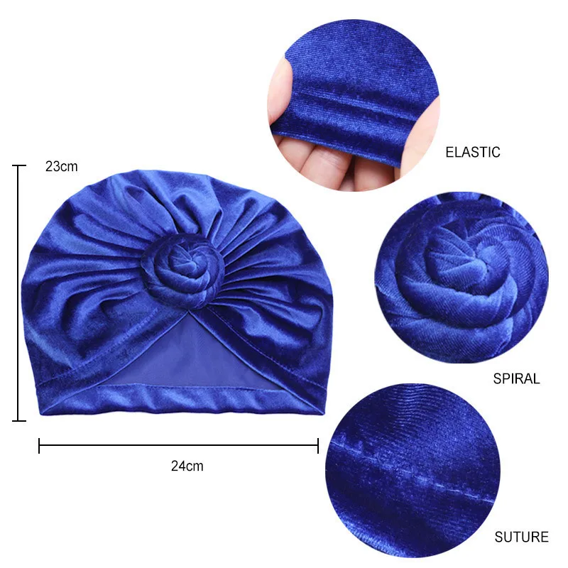 Solid color Stretch Turban Ruffle Hair Hats Beanie Bandanas Scarf Head Wrap Headwear for Women 32
Solid color Stretch Turban Ruffle Hair Hats Beanie Bandanas Scarf Head Wrap Headwear for Women 32