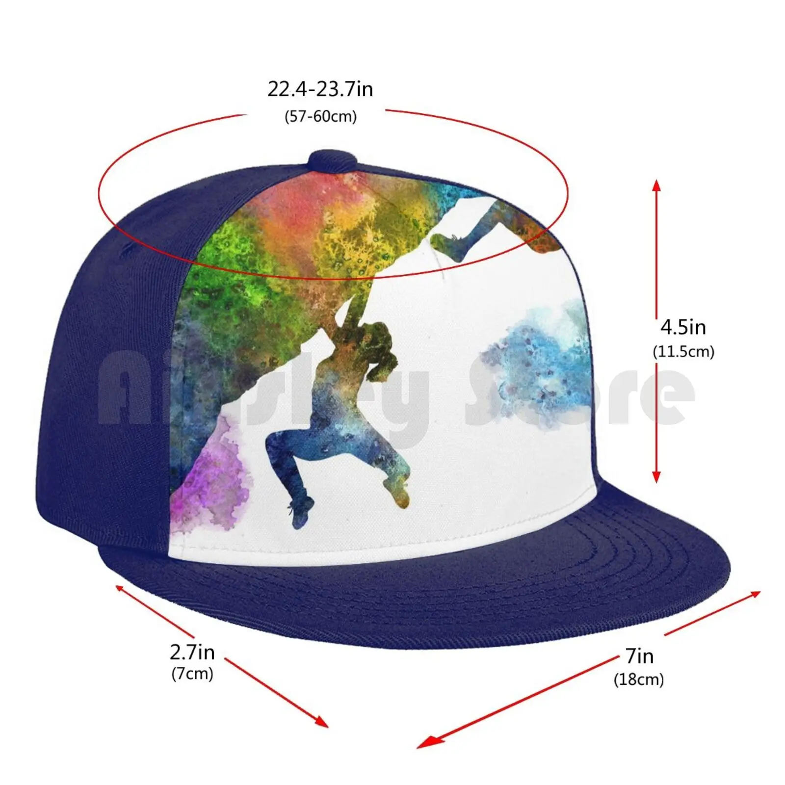 Rock Climbing Extreme Sport Man Baseball Cap Adjustable Snapback Hats Hip Hop Climbing Extreme Sport Man Climbing Man Climbing