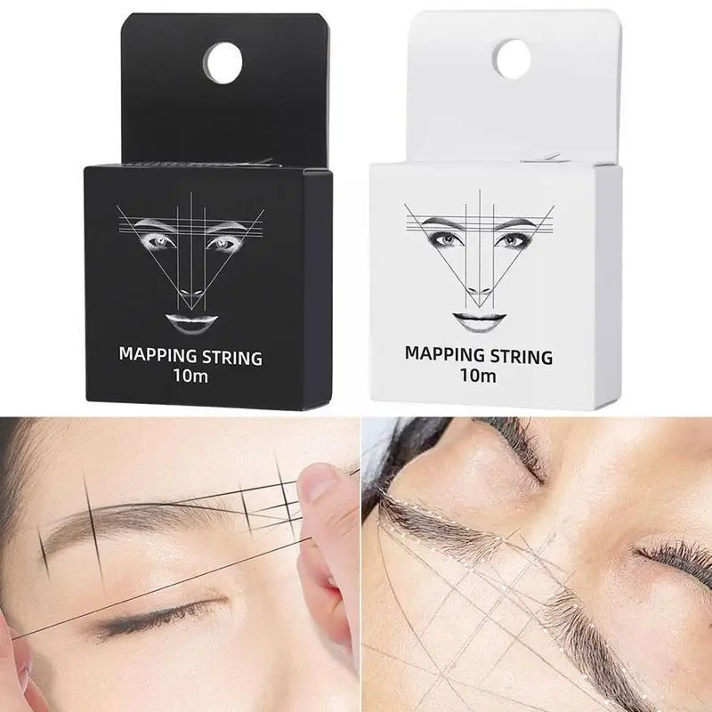 10m Tattoo Thread Eyebrow Marker Thread Tattoo Brows Eyebrow String Tattoo Inked Mapping Pre-inked Thread Point Makeup Brow M7M9
10m Tattoo Thread Eyebrow Marker Thread Tattoo Brows Eyebrow String Tattoo Inked Mapping Pre-inked Thread Point Makeup Brow M7M9