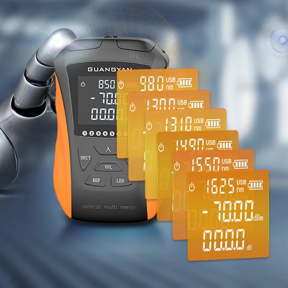 G8-SGS101 Rechargeable Optical Power Meter Red Light Pen Integrated Machine 5 Km Light Pen Network Light Decay Detector
G8-SGS101 Rechargeable Optical Power Meter Red Light Pen Integrated Machine 5 Km Light Pen Network Light Decay Detector