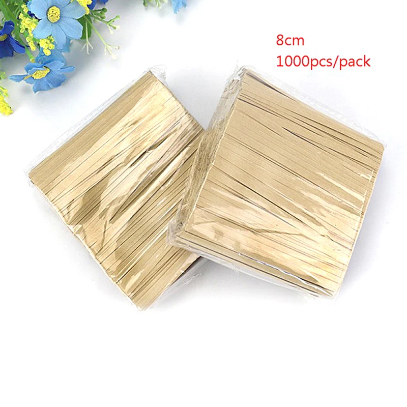 

1000Pcs 8cm Paper White Twist Ties for Party Bread Coffee Bags Cake Pops