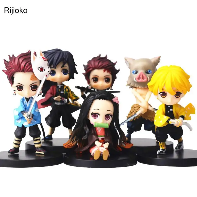 Фигурка дьявола клинок убийца демонов Nezuko Tanjirou Zenitsu Giyuu Inosuke Q Ver. Экшн-фигурка аниме Kimetsu No Yaiba, игрушечная фигурка
Фигурка дьявола клинок убийца демонов Nezuko Tanjirou Zenitsu Giyuu Inosuke Q Ver. Экшн-фигурка аниме Kimetsu No Yaiba, игрушечная фигурка