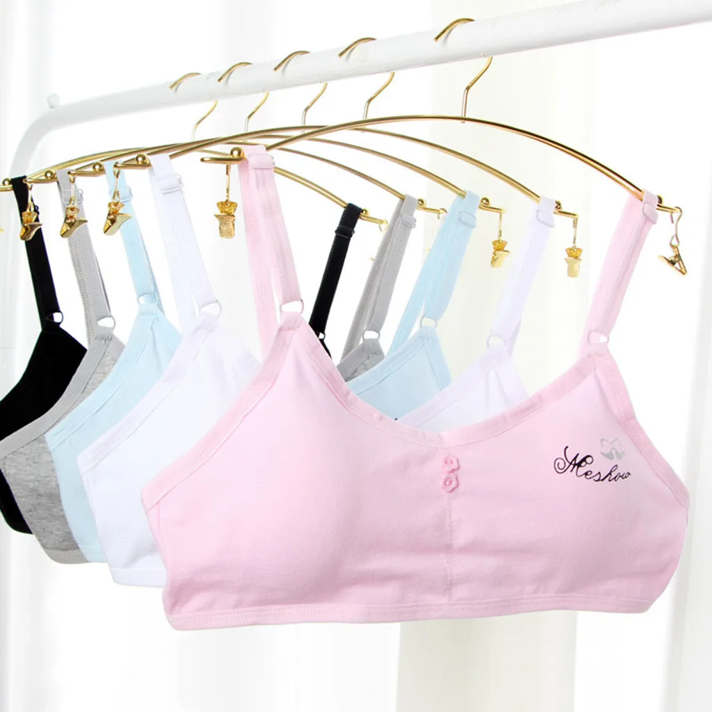 Kids Girls Underwear Adjustable Bra Vest Children's Underclothes Undies Training Puberty Bras Cotton Undergarment Clothes 10-15Y
Kids Girls Underwear Adjustable Bra Vest Children's Underclothes Undies Training Puberty Bras Cotton Undergarment Clothes 10-15Y
