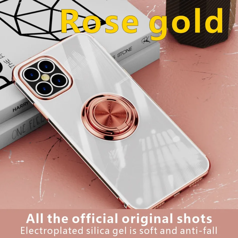 【Rose gold】iphone series mobile phone case 12 11Pro /8/7/ XS electroplated protective sleeve magnetic suction car bracket ring
【Rose gold】iphone series mobile phone case 12 11Pro /8/7/ XS electroplated protective sleeve magnetic suction car bracket ring