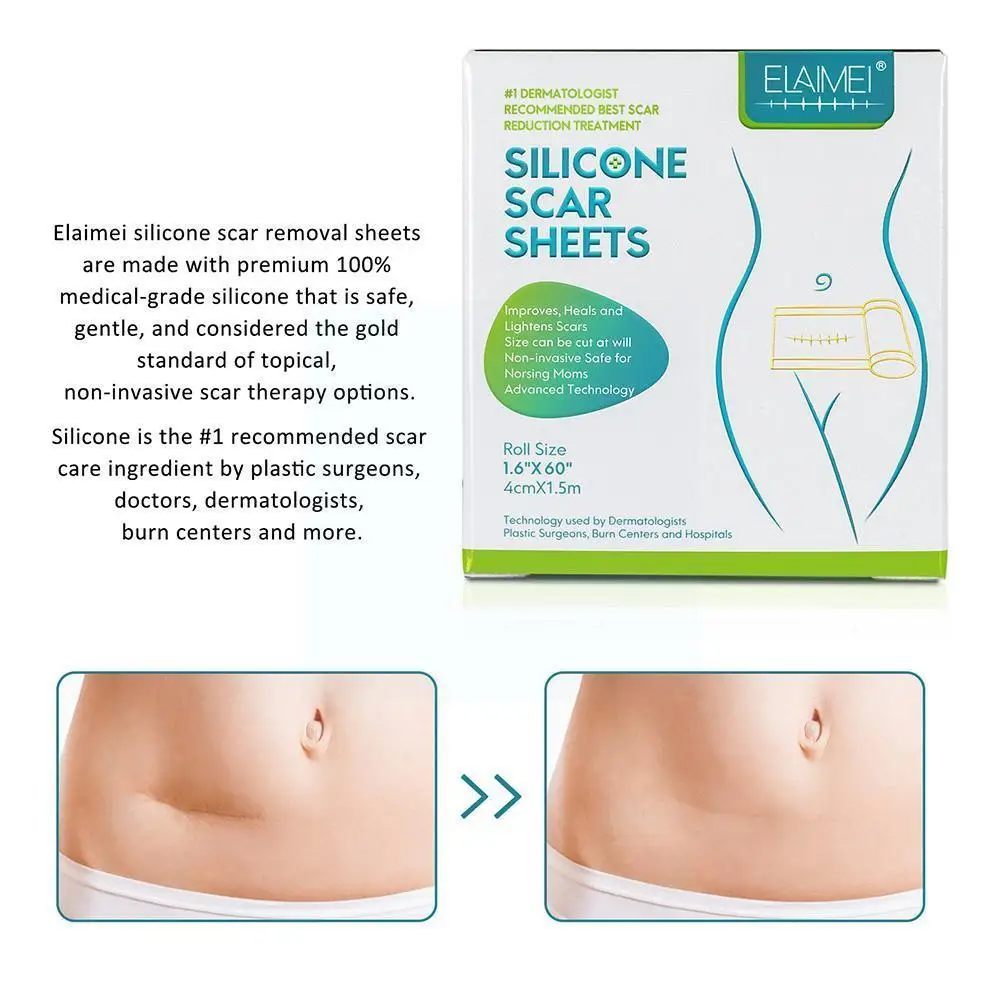 4cm*1.5m Silicone Gel Efficient Beauty Scar Removal Gel Scar Reduce Silicone Gel Patch Burn For Acne Tape Silicone Self-adh A9i9
4cm*1.5m Silicone Gel Efficient Beauty Scar Removal Gel Scar Reduce Silicone Gel Patch Burn For Acne Tape Silicone Self-adh A9i9