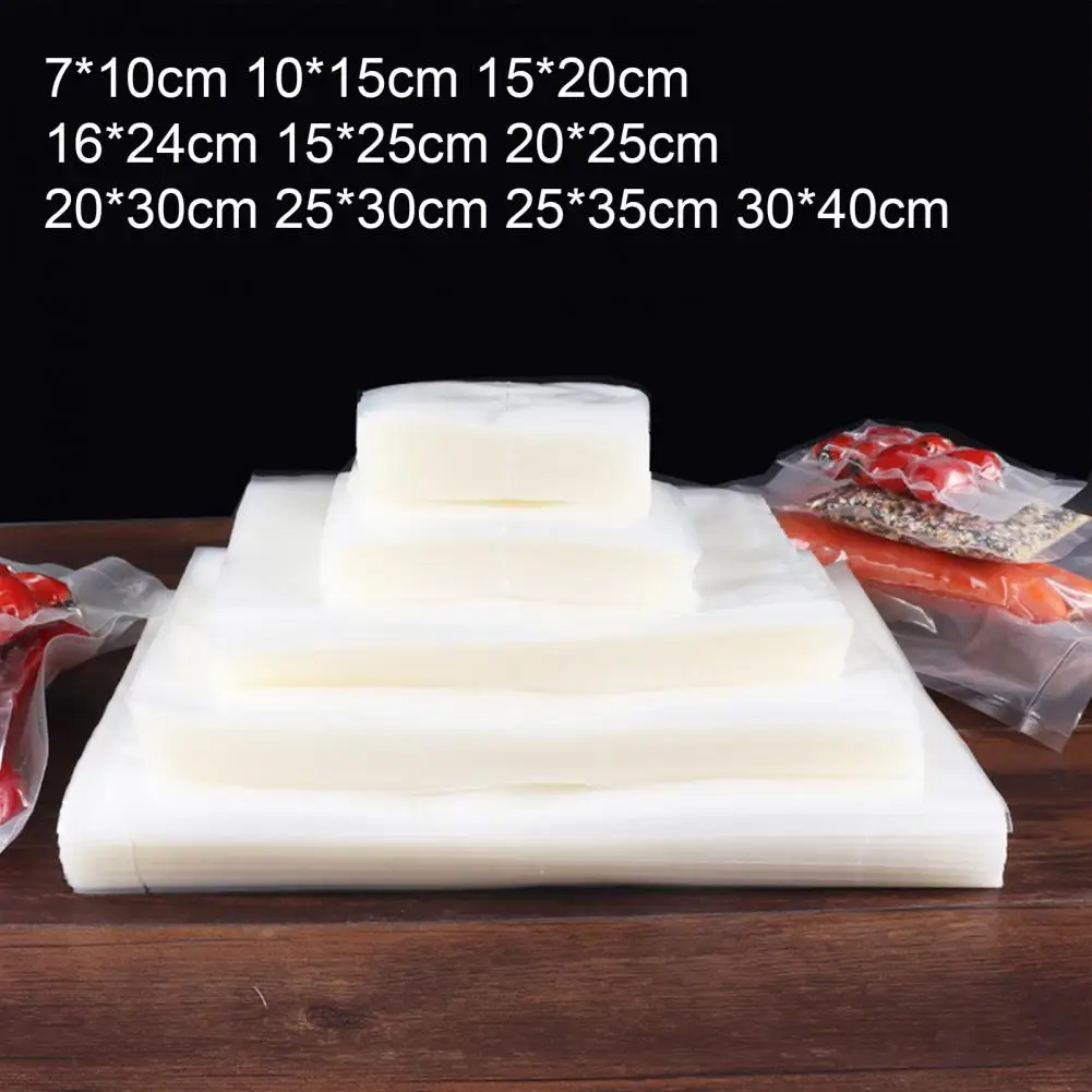 100Pcs Household Storage Bag Eco-friendly Good Seal Performance Plastic Vacuum Sealer Bag for Home Packaging Bags Sealer
100Pcs Household Storage Bag Eco-friendly Good Seal Performance Plastic Vacuum Sealer Bag for Home Packaging Bags Sealer