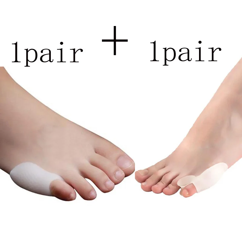 2Pair Silicone Toe Separator Hallux Valgus Orthopedic Correction Straightener Plantillas Para Los Pies Pedicure Tools
2Pair Silicone Toe Separator Hallux Valgus Orthopedic Correction Straightener Plantillas Para Los Pies Pedicure Tools