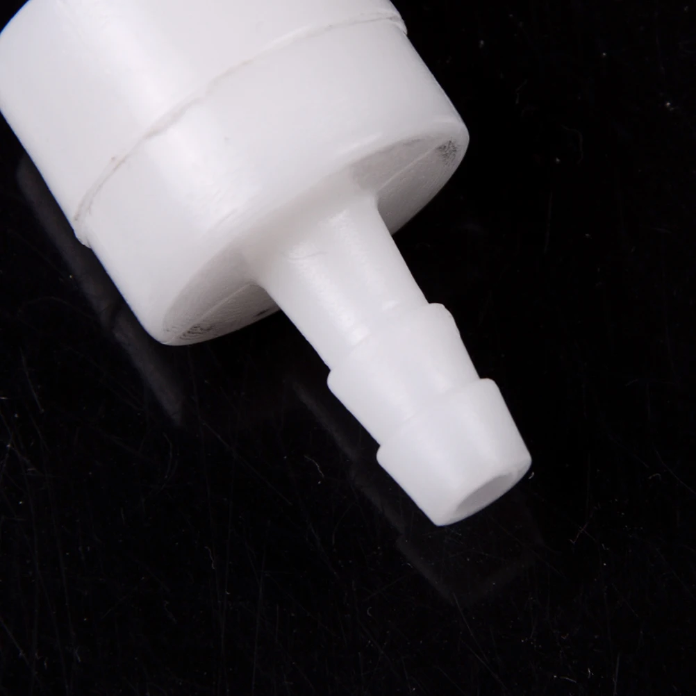 White 6mm Plastic One Way Inline Check Valve Fuel Gas Liquid Water High Quality 1PCS
White 6mm Plastic One Way Inline Check Valve Fuel Gas Liquid Water High Quality 1PCS
