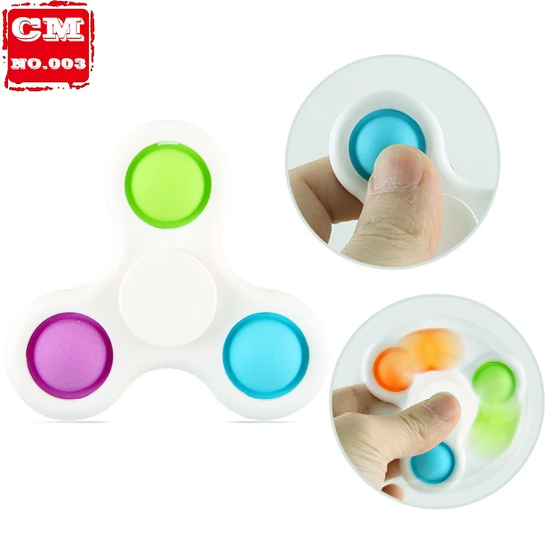 Fidget Spinners Simple Dimple Push Keychain Toys for Adult Kids
Fidget Spinners Simple Dimple Push Keychain Toys for Adult Kids