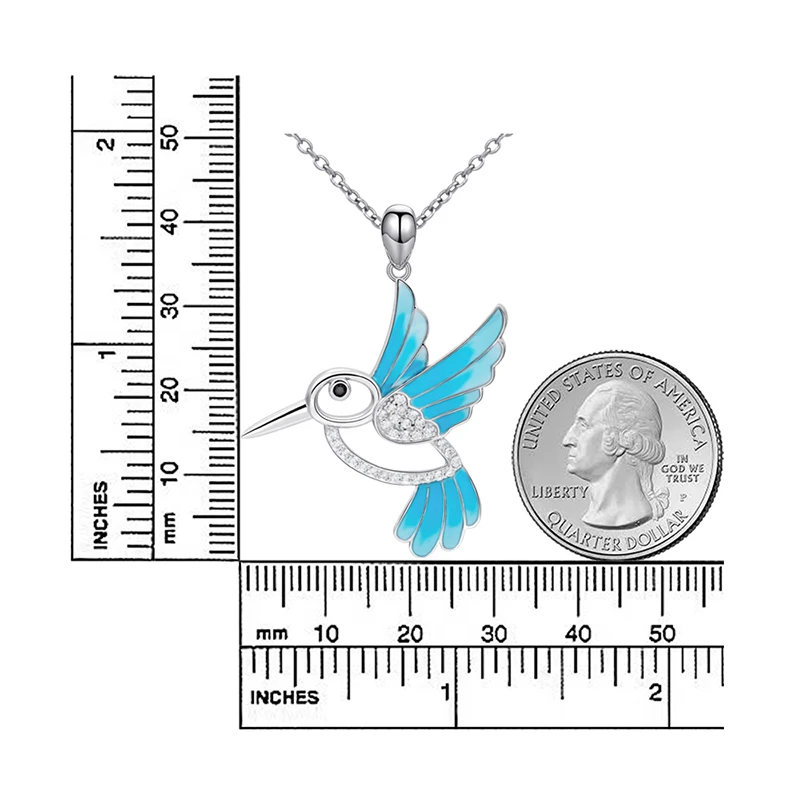 925 Sterling Silver Wood-nymph Hummingbird Pendant Chain Trochilus Bird Necklaces for Women Fine Jewelry New Year Gift free ship 
925 Sterling Silver Wood-nymph Hummingbird Pendant Chain Trochilus Bird Necklaces for Women Fine Jewelry New Year Gift free ship