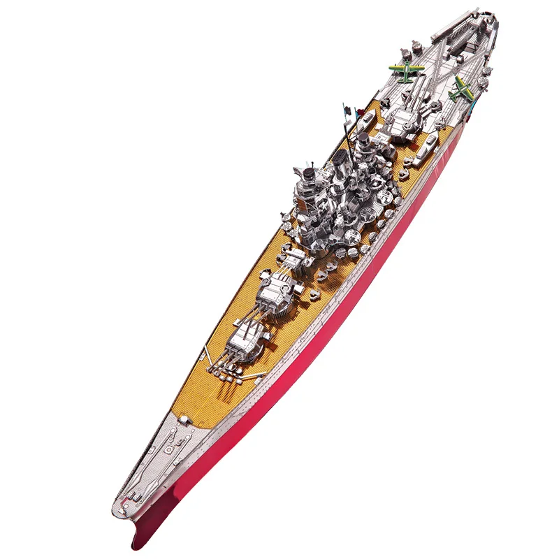 Puzzle 3d Stereo Puzzle Dainam Battleship Metal assembly model toys Handmade DIY male
Puzzle 3d Stereo Puzzle Dainam Battleship Metal assembly model toys Handmade DIY male