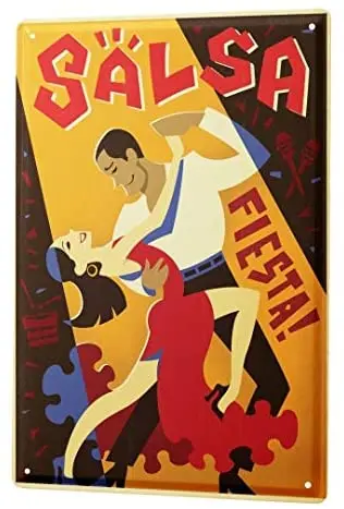 Customizable Home Logo Decoration Plaque Bar Party Wall Decoration Salsa Dancing Couple Bar Living Room Metal Sign 8X12 Inches
Customizable Home Logo Decoration Plaque Bar Party Wall Decoration Salsa Dancing Couple Bar Living Room Metal Sign 8X12 Inches