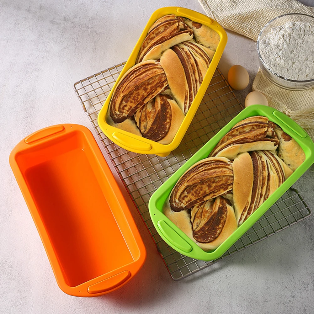 Rectangle Silicone Bread Baking Mold Cake Toast Loaf Pan Non Stick Dishwasher Oven Safe Baking Pan Bakeware Cake Mold
Rectangle Silicone Bread Baking Mold Cake Toast Loaf Pan Non Stick Dishwasher Oven Safe Baking Pan Bakeware Cake Mold