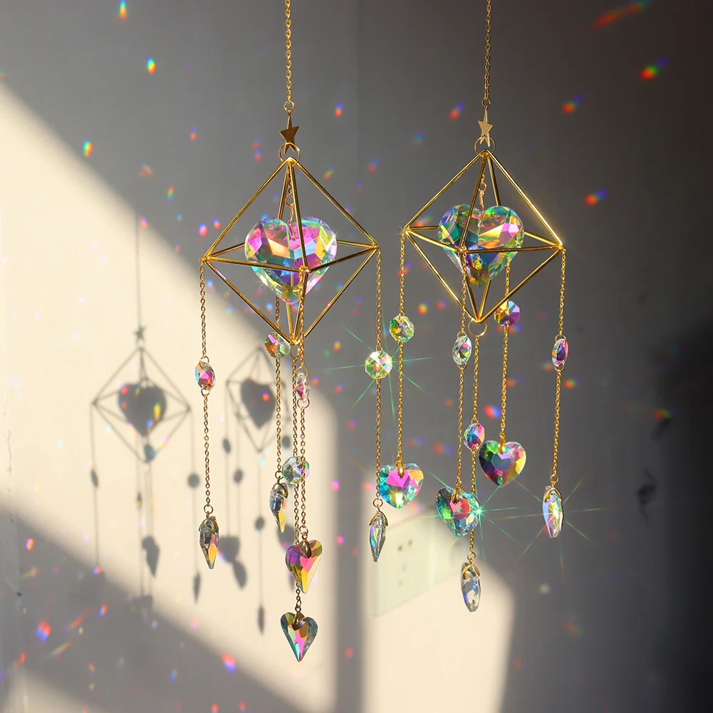 Crystal Decor Prisms Hanging Rainbow Chaser Sun Lighting Accessories for Window Curtains Pendant Home Garden Car
Crystal Decor Prisms Hanging Rainbow Chaser Sun Lighting Accessories for Window Curtains Pendant Home Garden Car