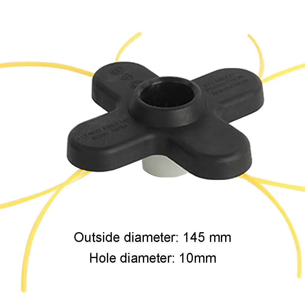 Universal Nylon Line Bump Cutting Trimmer Head High Reliability Stable Performance Durable for Lawn Brush Cutter Strimmer 
Universal Nylon Line Bump Cutting Trimmer Head High Reliability Stable Performance Durable for Lawn Brush Cutter Strimmer