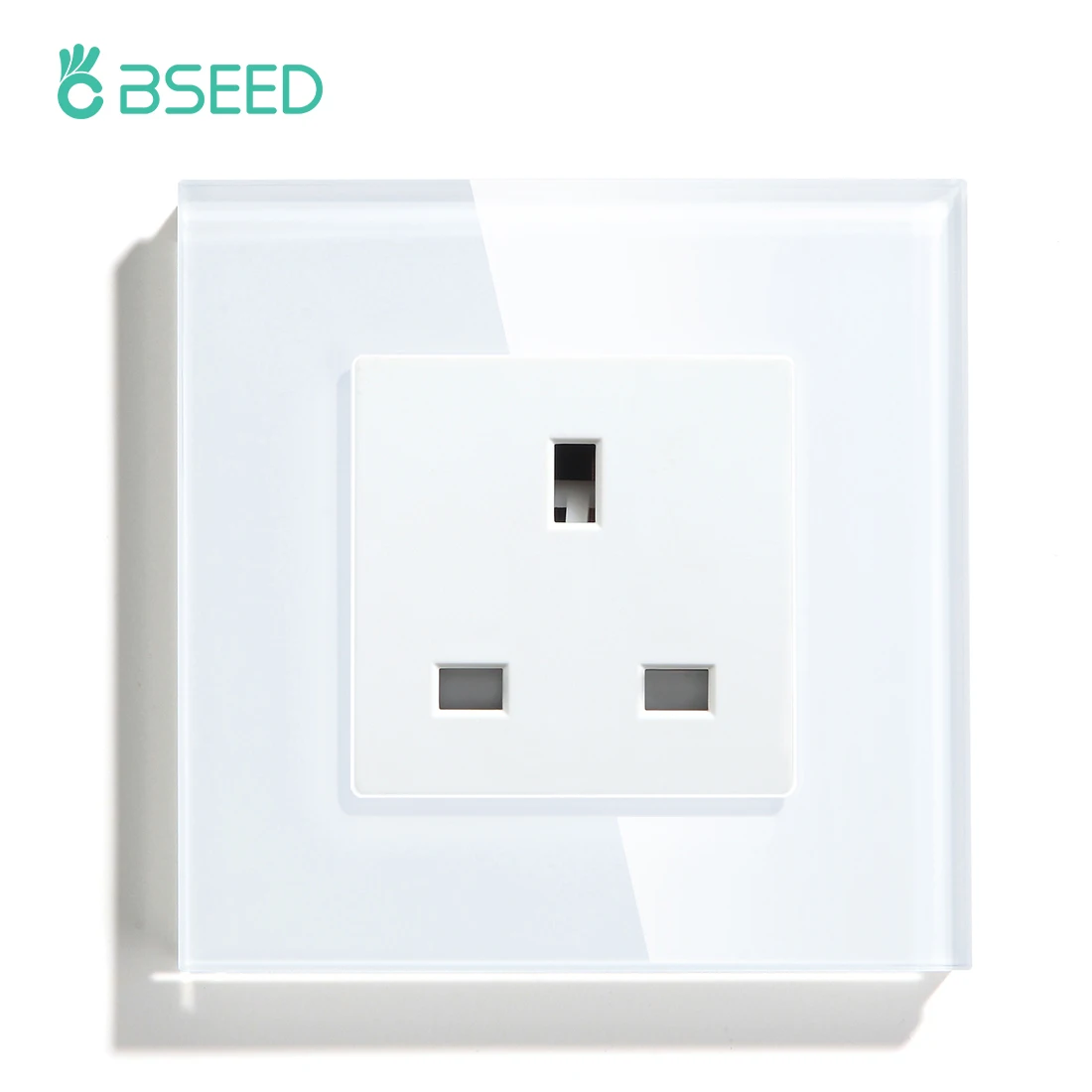 BSEED UK Standard Wall Socket Plug UK Power Socket 13A Wall Power Outlet With White Black Golden Crystal Glass Panel
BSEED UK Standard Wall Socket Plug UK Power Socket 13A Wall Power Outlet With White Black Golden Crystal Glass Panel