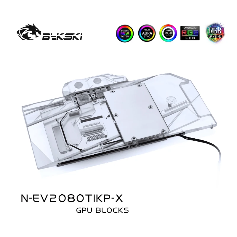 Bykski Water Block use for EVGA RTX 2080TI KINGPIN / Full Cover Copper Radiator Block/3PIN 5V A-RGB / 4PIN 12V RGB
Bykski Water Block use for EVGA RTX 2080TI KINGPIN / Full Cover Copper Radiator Block/3PIN 5V A-RGB / 4PIN 12V RGB